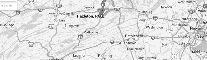 hazleton-map