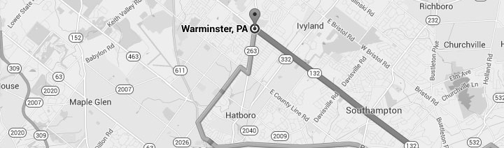 warminster-map